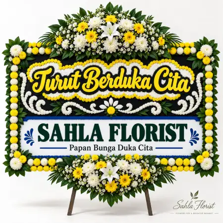 Papan Bunga Duka Cengkareng